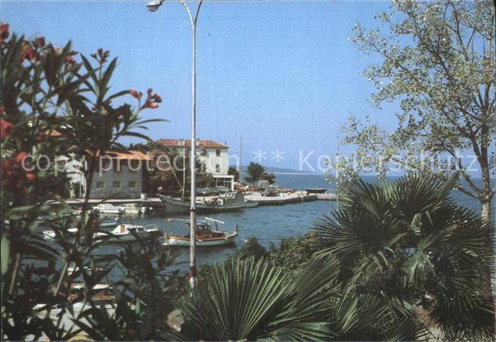 Malinska Krk Hafenpartie