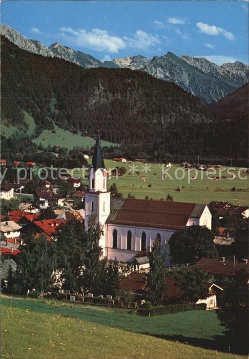 Hindelang Bad mit Ostrachtaler Hochgebirge