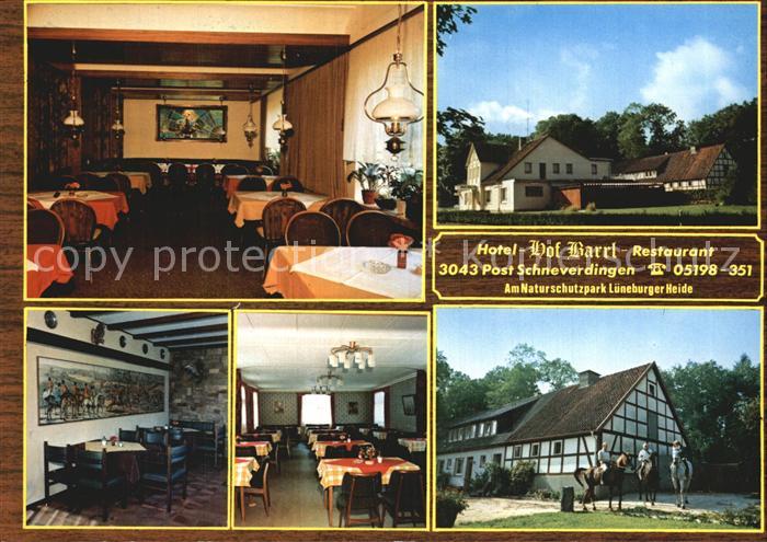 Schneverdingen Hotel Hof Barrl Restaurant