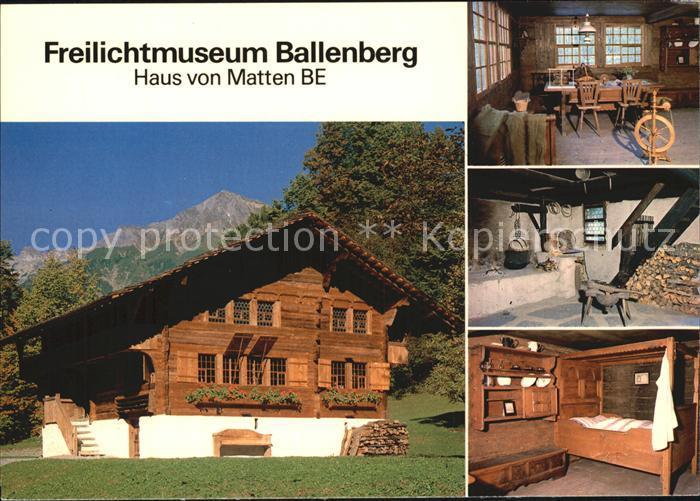 Ballenberg St Blasien Freilichtmuseum Haus von Matten