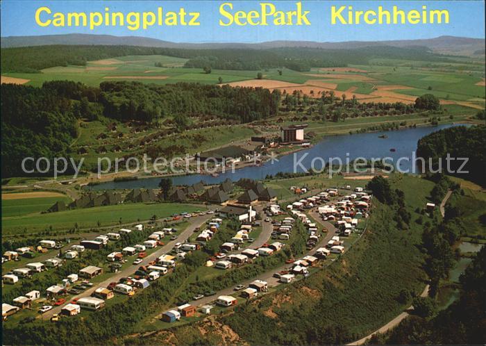 Bad Hersfeld Camping Seepark Kirchheim Fliegeraufnahme