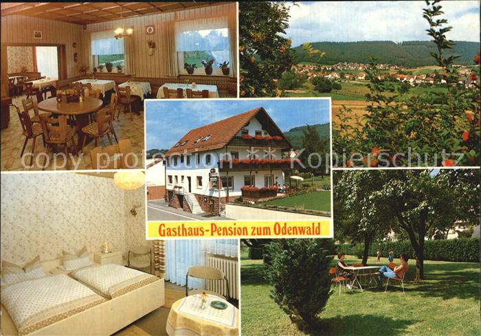 Gras-Ellenbach Gasthaus Pension Zum Odenwald