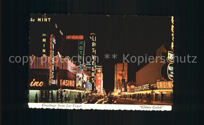 Las Vegas Nevada Casino Center Glitter Gulch