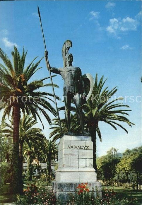 Korfu Corfu Achilles Statue