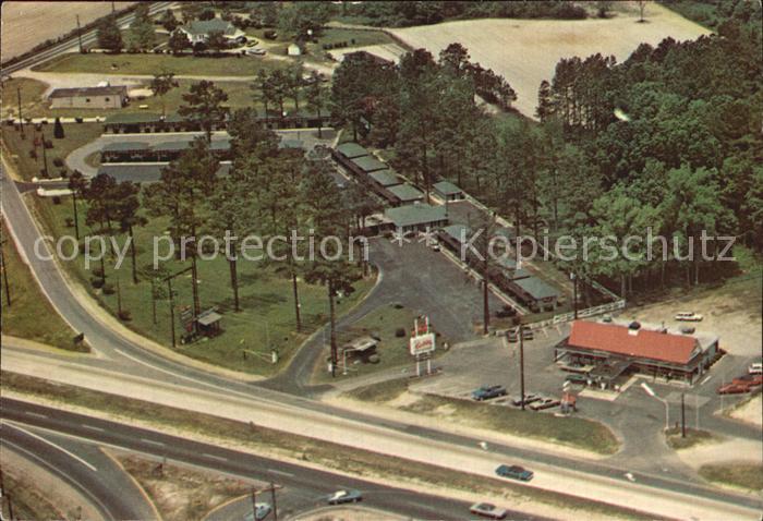 Rocky Mount North Carolina Fliegeraufnahme Cobbs Motel and Country Restaurant