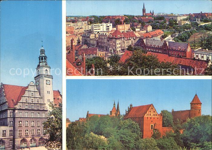 Olsztyn Allenstein Ratusz Zamek