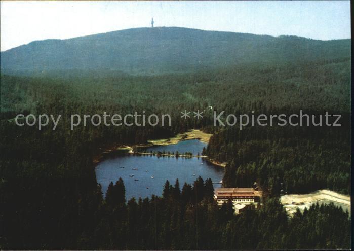 Fichtelberg Bayreuth Waldgasthof am Fichtelberg mit Fichtelsee
