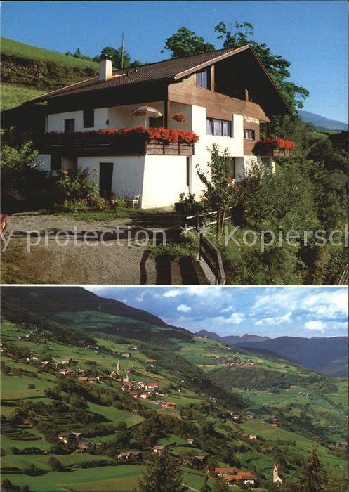 Villanders Villandro Haus Panorama Fliegeraufnahme