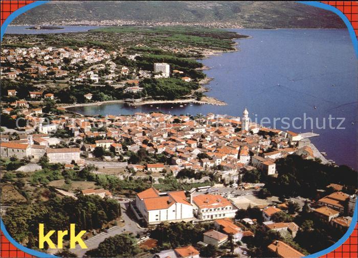Krk Fliegeraufnahme