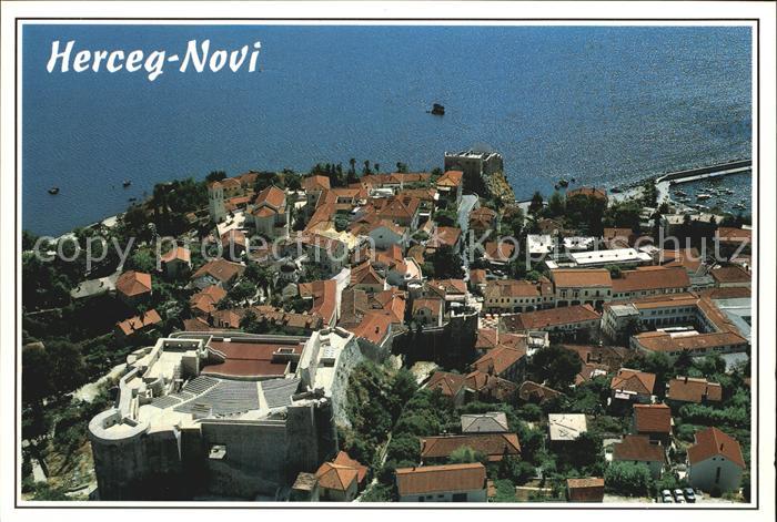 HERCEG NOVI Hercegnovi Montenegro Fliegeraufnahme