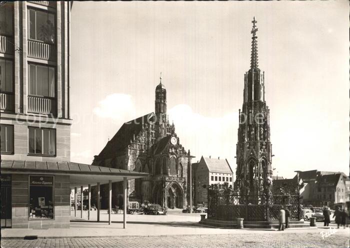 NueRNBERG  CITY Brunnen Frauenkirche