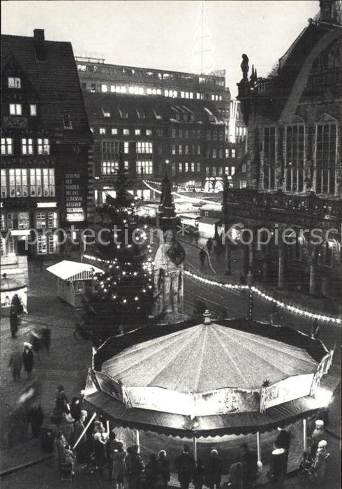 BREMEN  CITY Weihnachtsmarkt Rathaus