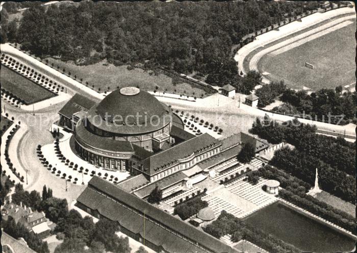 HANNOVER  CITY Stadthalle Fliegeraufnahme