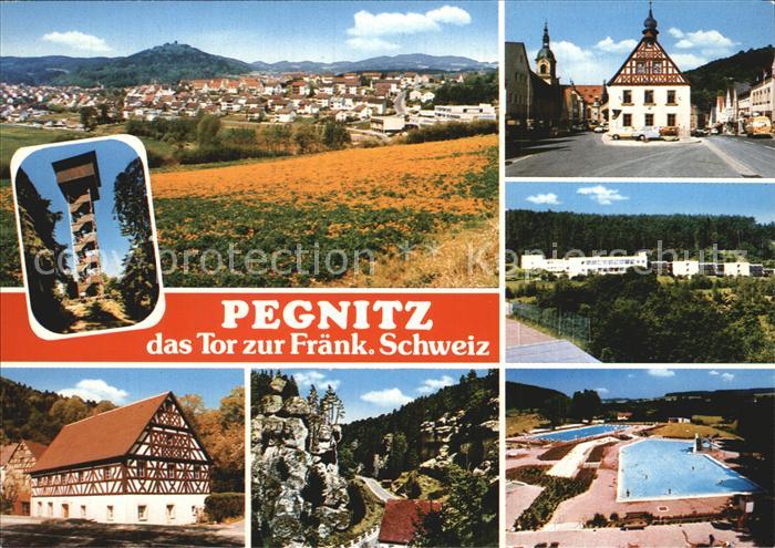 Pegnitz Schwimmbad Panorama