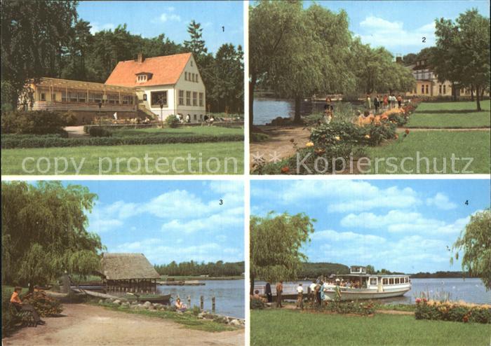 Krakow See Promenade Fischerhaus Dampferanlegestelle