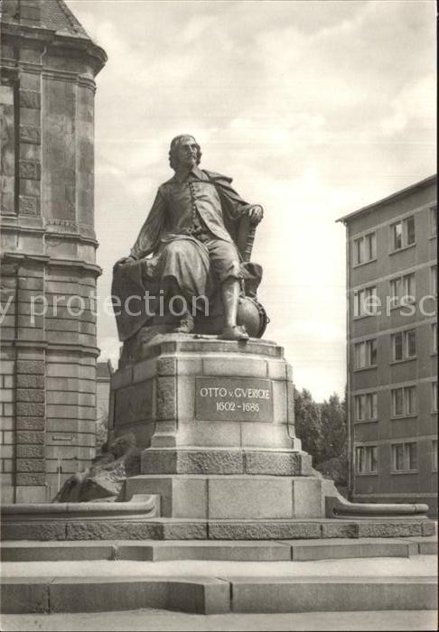 MAGDEBURG  CITY Otto von Guericke Denkmal