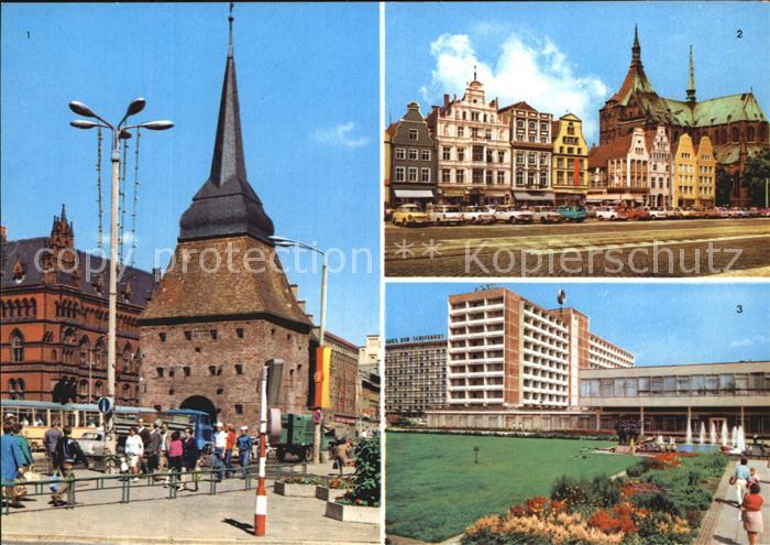 ROSTOCK  CITY Steintor Ernst Thaelmann-Platz Interhotel Warnow