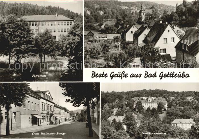 Bad Gottleuba-Berggiesshuebel Ernst Thaelmann-Strasse Oberschule Kliniksanatoriu