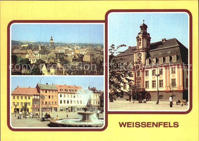 Weissenfels Saale Karl Marx-Platz Rathaus