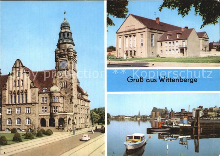 Wittenberge Prignitz Rathaus Kulturhaus Hafen