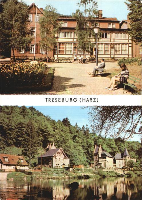 Treseburg Harz FDGB-Erholungsheim Haus Wildstein