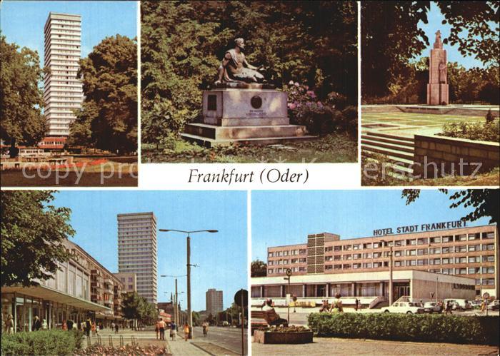 Frankfurt Oder Hochhaus Platz der Republik Hotel Stadt Frankfurt