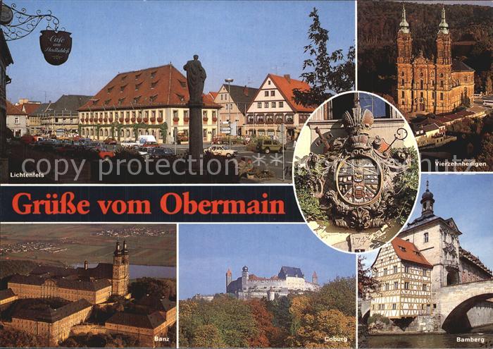 Lichtenfels  Oberfranken Bayern Vierzehnheiligen Bamberg Banz