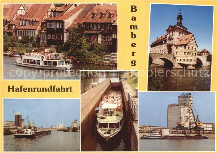 Bamberg Hafen Schiff