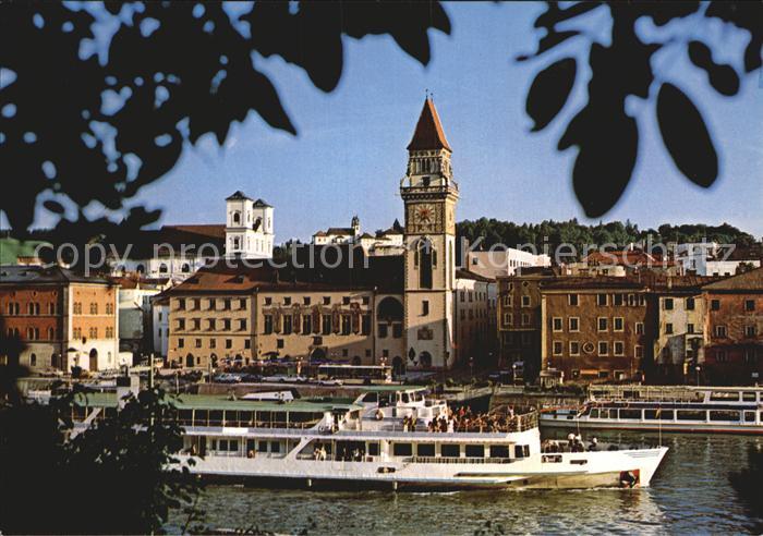 PAssAU Bayern Rathaus Schiff