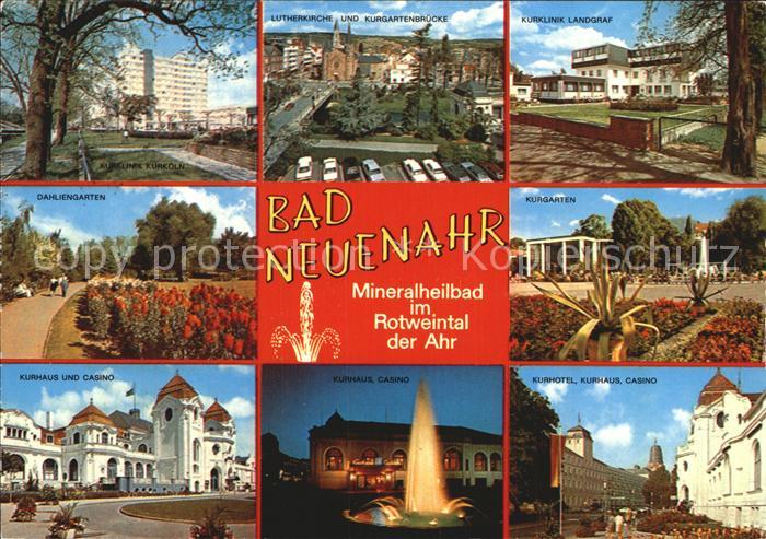 Bad Neuenahr-Ahrweiler Kurhotel Casino Kurgarten Kurhaus