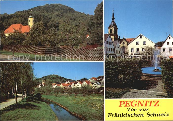 Pegnitz Kirche Brunnen