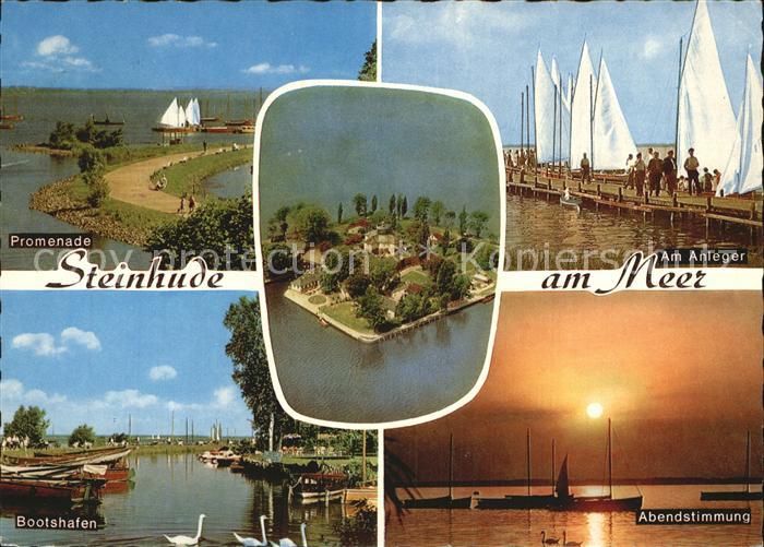Steinhude Anleger Promenade Bootshafen
