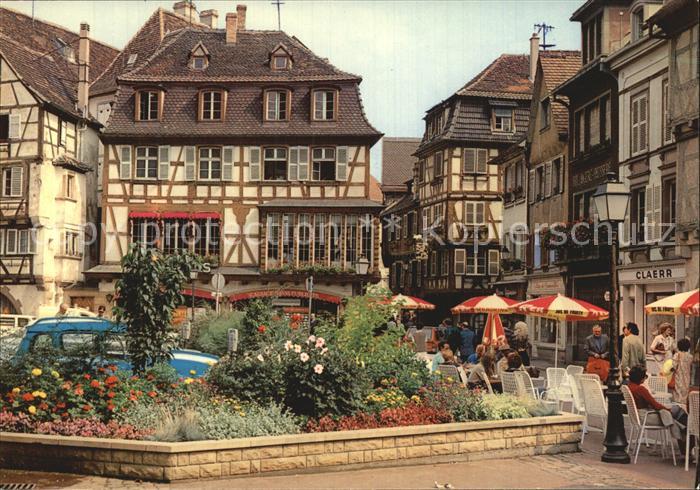 Colmar Haut Rhin Elsass Dominikanerplatz Schlosserstrasse