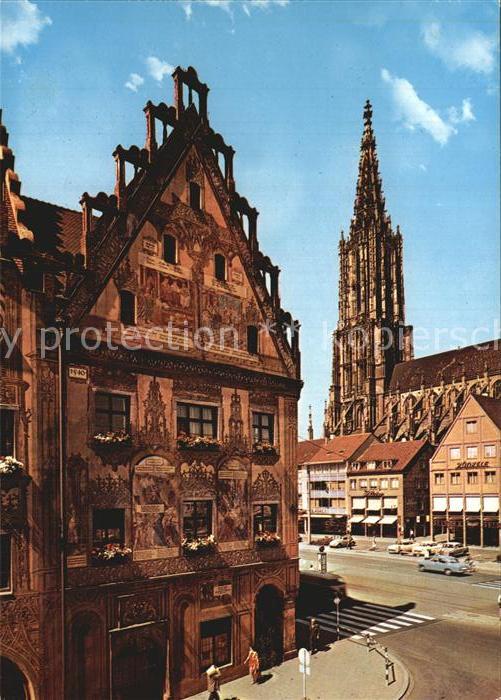 Ulm Donau Rathaus Ulmer Muenster