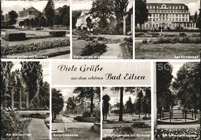 Bad Eilsen Fuerstenhof Kurhaus Steingarten