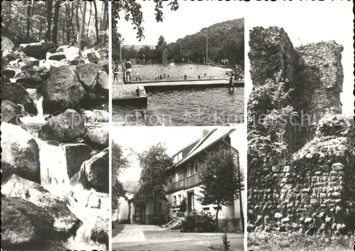 Stecklenberg Wurmbach Schwimmbad Burgruine Lauenburg Hotel Waldfrieden