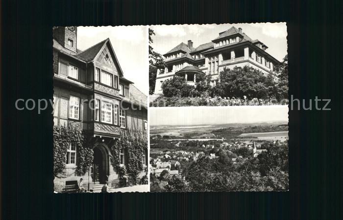 Gernrode Harz Rathaus Erholungsheim Stubenberg