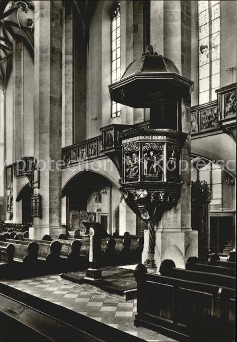 Annaberg-Buchholz Erzgebirge Kanzel