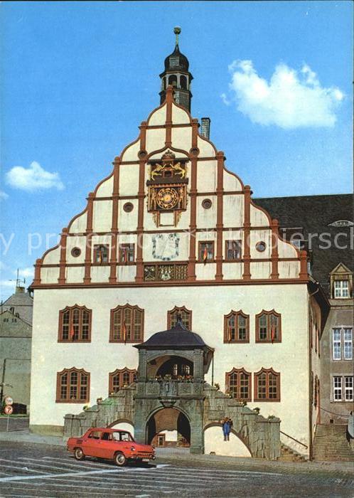 Plauen Vogtland Rathaus Altmarkt