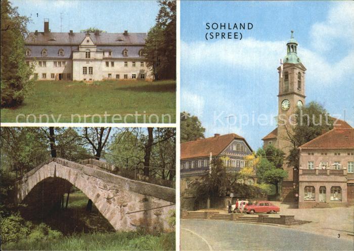 Sohland Spree Heilstaette Himmelsbruecke Marktplatz