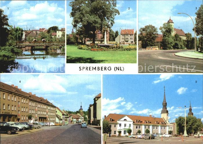 Spremberg Niederlausitz An der Spree Busbahnhof Schloss Rathaus