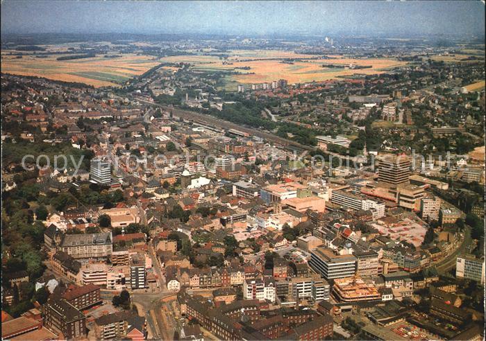Recklinghausen Westfalen Fliegeraufnahme Stadtkern