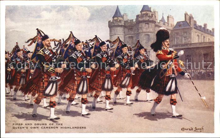 Leibgarde Wache Pipes and Drums Queen's Own Cameron Hig