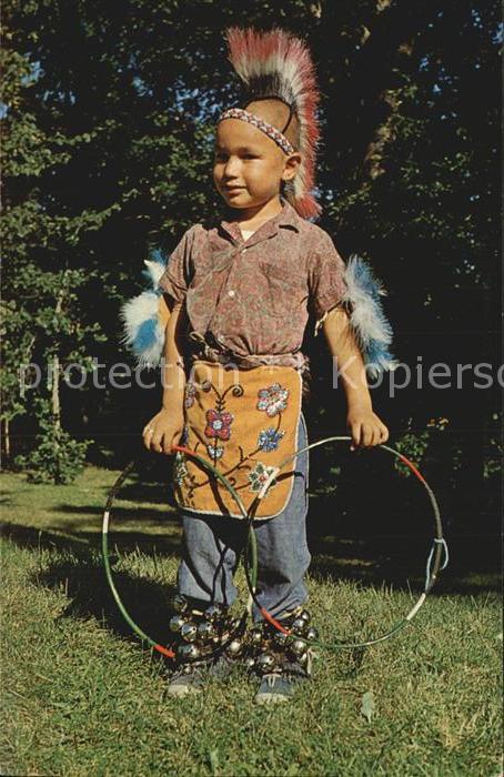 Indianer Native American Te-Ta-Gam Ojibway Hoop Dancer Minnesota