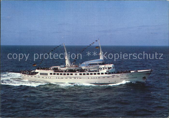 Motorschiffe Baederschiff Wilhelmshaven