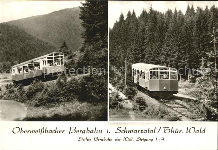 Bergbahn Oberweissbach Schwarzatal Thueringer Wald