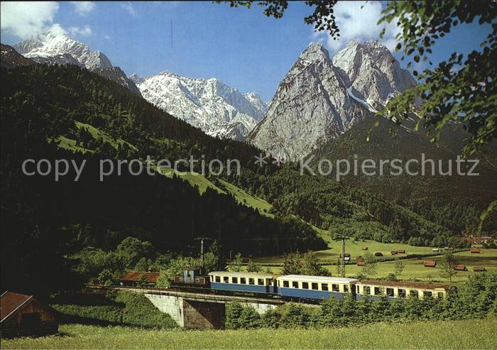 Zugspitzbahn Zahnradbahn Garmisch-Partenkirchen Hoellental Hammersbach