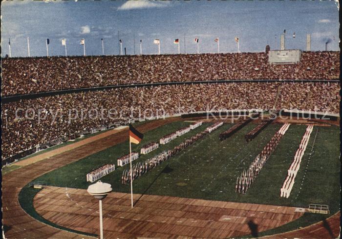 Stadion Stadium Estadio-- Berlin Olympiastadion