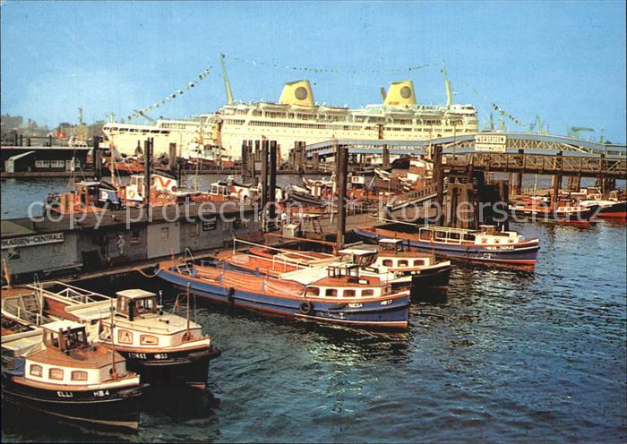 Boote Schiff Hamburg Hafen