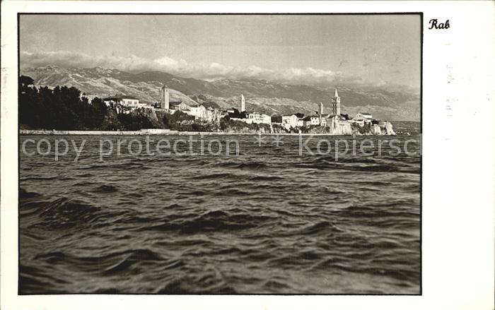 Rab Croatia Teilansicht